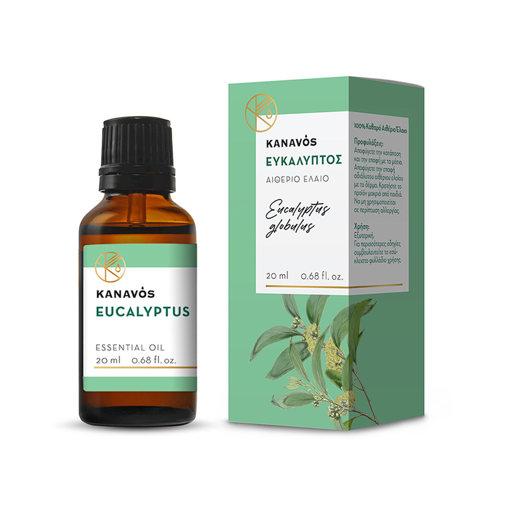 KANAVOS - Αιθέριο Έλαιο Ευκαλύπτου - 20ml